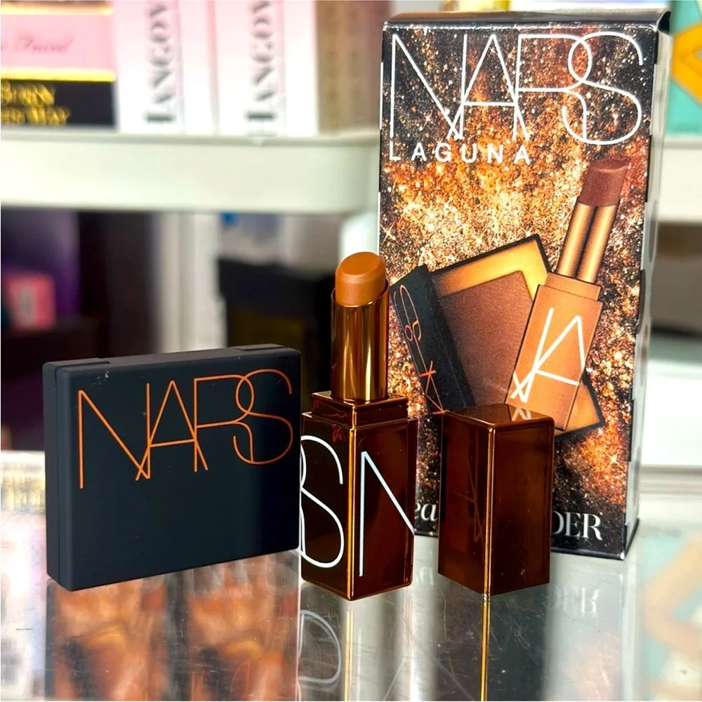 NARS Laguna Bronzer and Lipstick Duo - Travel Size NIB